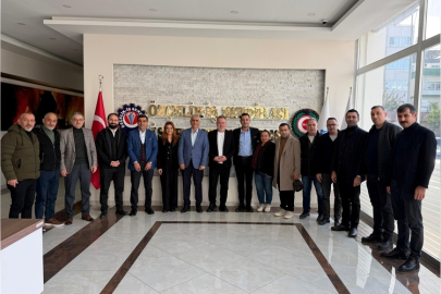 İGC’den Özçelik-İş İskenderun Şube Başkanı Güngör’e Tebrik Ziyareti