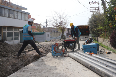 SAMANDAĞ TEKEBAŞI GRUP İÇME SUYU PROJESİ YÜZDE 83 SEVİYESİNE ULAŞTI