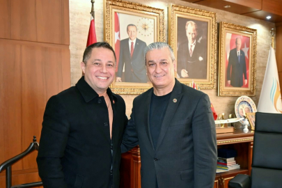 Başkan Adayı Fatih Güneş’ten Belen Belediye Başkanı İbrahim Gül’e Ziyaret