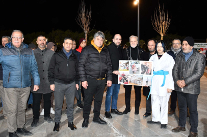 İTSO YÖNETİMİ ANIT ALANINDA DEPREM ŞEHİTLERİ İÇİN TOPLANDI