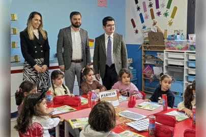 KAYMAKAM EROĞLU, ARSUZ EVRENSEL ANAOKULU'NU ZİYARET ETTİ