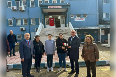 Kaymakam Önder, İskenderun Mesleki Eğitim Merkezi'ni ziyaret etti