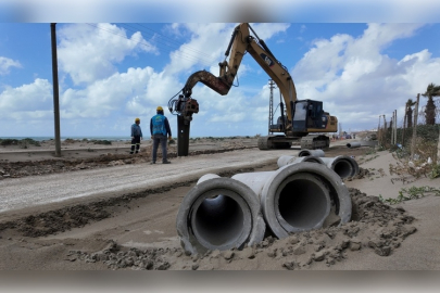 SAMANDAĞ’DA 23,7 MİLYON EUROLUK ALTYAPI YATIRIMINDA ÇALIŞMALAR BAŞLADI