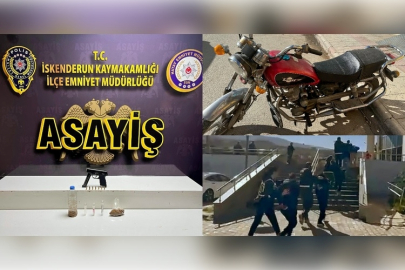 İskenderun'da çeşitli suçlardan aranan 5 kişi yakalandı