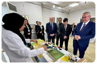 İskenderun’da “Sanatın Diliyle Değerlerimiz” Sergisi Açıldı