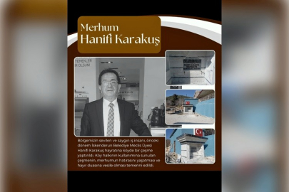 Merhum Hanifi Karakuş’un Adına Memleketi Yeditepe (Bezge)’ye Çeşme Yapıldı