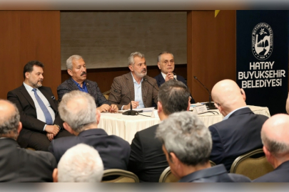 BAŞKAN ÖNTÜRK İŞ İNSANLARIYLA BULUŞTU