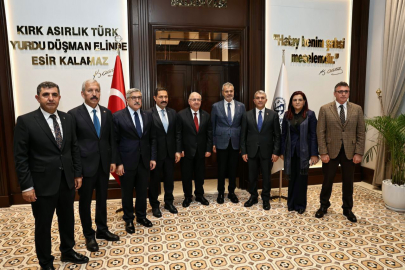 BAKAN GÜLER’DEN HBB BAŞKANI ÖNTÜRK’E ZİYARET