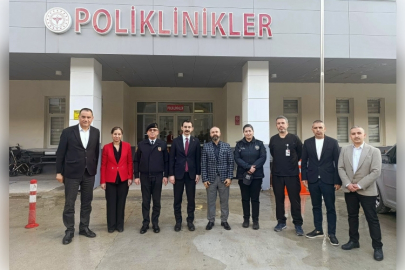 KAYMAKAM ŞAN’DAN BELEN DEVLET HASTANESİ’NE BAYRAM ZİYARETİ