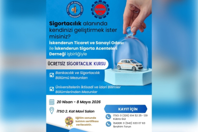 İTSO 18.Meslek Grubu ve İSADER İşbirliği ile Sigortacılık Eğitimi Düzenleniyor