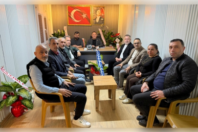 İGC'den Elektrik ve Elektronikçiler Oda Başkanı Fatih Güneş’e hayırlı olsun ziyareti