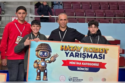 İskenderun Gençlik Merkezi Deneyap Atölyesi’nden Büyük Başarı