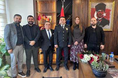 ARİAD'TAN EMNİYET MÜDÜRÜ TÜRKMENOĞLU'NA POLİS HAFTASI ZİYARETİ