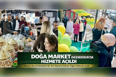 DOĞA MARKET HİZMETE AÇILDI