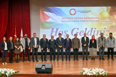 HMKÜ'de Filistin Paneli: "Uluslararası Hukuk Sistematik Bir Sınav Veriyor"