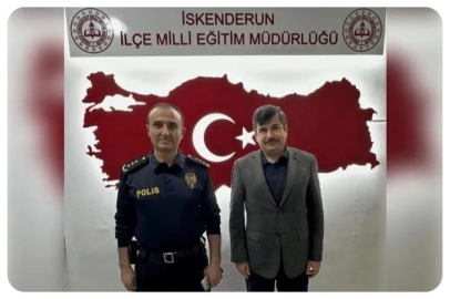 Emniyet Müdürü Nevzat Güneş’ten Milli Eğitim Müdürü Ali Haytaz’a Ziyaret