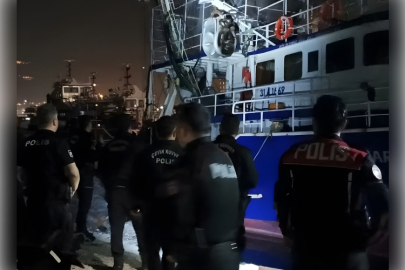 İskenderun Balıkçı Barınağı’nda Geniş Çaplı Polis Uygulaması