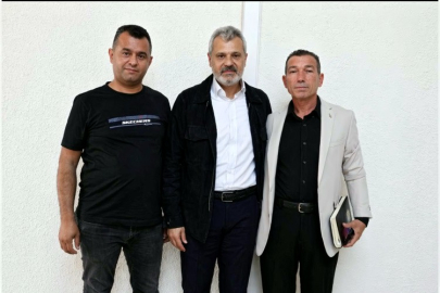 MADENİ İŞLER ODASI BAŞKANI ORDULU'DAN HBB BAŞKANI ÖNTÜRK'E ZİYARET