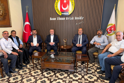 İSKENDERUN MAHALLE MUHTARLARI DERNEĞİ'NİN YENİ YÖNETİMİNDEN İGC'YE ZİYARET