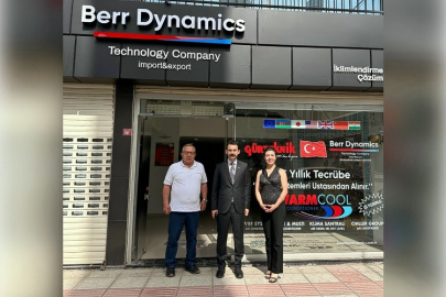 BELEN KAYMAKAMI ONUR ŞAN’DAN BERR DYNAMICS İKLİMLENDİRME & BİLİŞİM ŞİRKETİNE ZİYARET