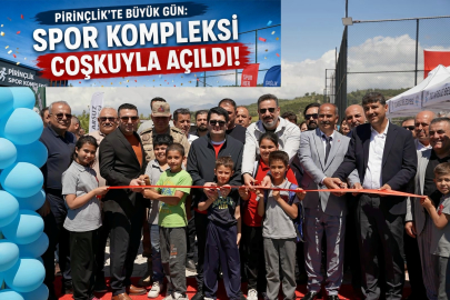 Pirinçlik’te Büyük Gün: Spor Kompleksi Coşkuyla Açıldı.