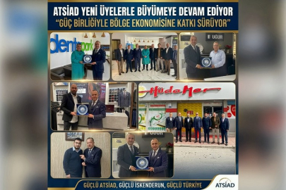 ATSİAD Yeni Üyelerle Büyümeye Devam Ediyor