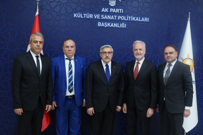 İTSO HEYETİ ANKARA'DA HÜSEYİN YAYMAN'I ZİYARET ETTİ