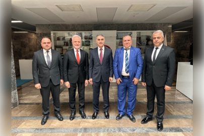 İTSO Heyeti YSK Başkanı Serdar Mutta’yı Ziyaret Etti