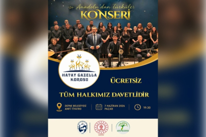 HATAY GAZELLA KOROSU DEFNE’DE SANATSEVERLERLE BULUŞUYOR