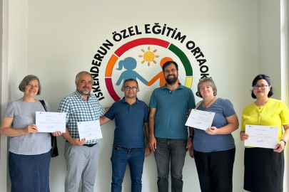 İskenderun Özel Eğitim Ortaokulu Yurtdışından İşbaşı Gözlem Kapsamında Misafirlerini Ağırladı