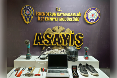 İskenderun’da Hırsızlık Şebekesine Operasyon: 6 Olay Aydınlatıldı, 4 Tutuklama
