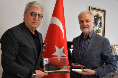 ÇETİN MUTLUAYDAN İTSO BAŞKANI YILMAZ'A ZİYARET