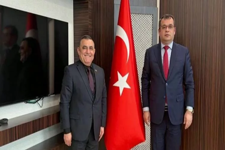 Başkan Ağır’dan Adana Cumhuriyet Başsavcısı Gümüş’e nezaket ziyareti