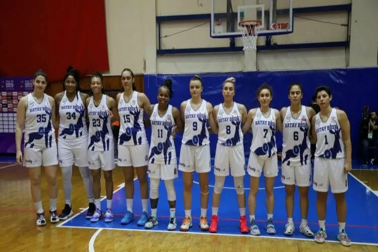Hatay Büyükşehir Belediyespor Kadın Basketbol Takımından Bir Galibiyet Daha