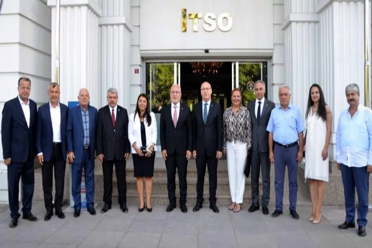 İskenderun Belediye Başkanı Fatih Tosyalı İTSO’yu Ziyaret Etti