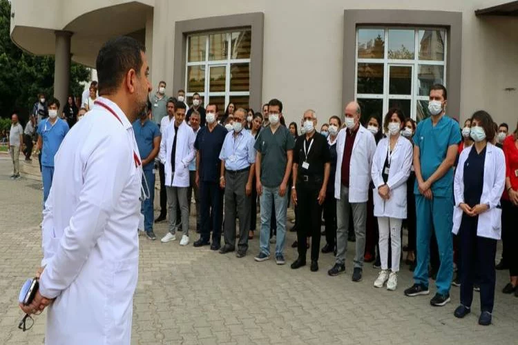 Gelişim ve Palmiye Sağlık Çalışanları Dr. Ekrem Karakaya İçin Toplandı