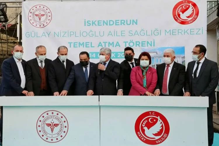 Gülay Niziplioğlu Aile Sağlığı Merkezi Temel Atma Töreni Gerçekleştirildi